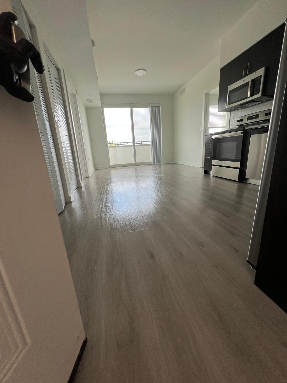 Completed DJ7 Solutions make-ready apartment living area